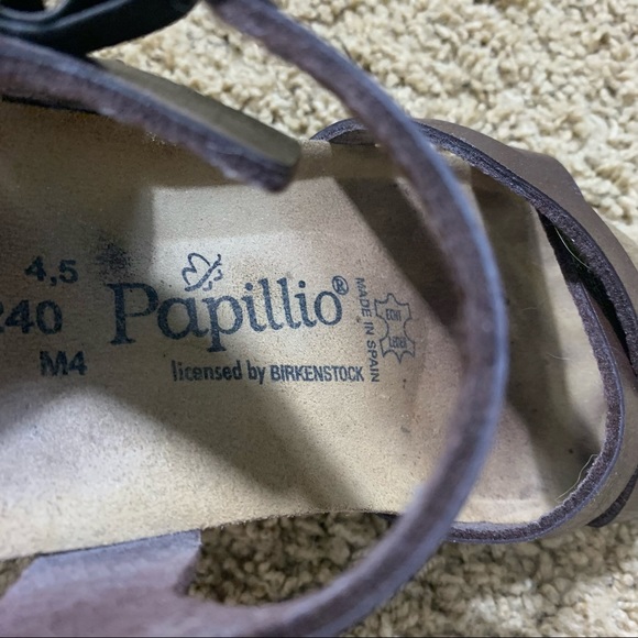 Birkenstock Brown Strappy Sandals - Picture 7 of 8